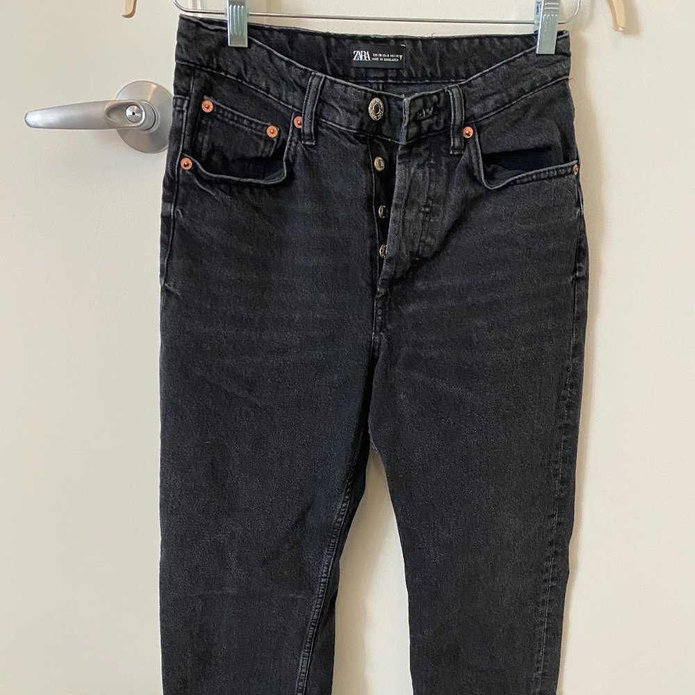 Zara Straight Leg High Rise - Picture 5 of 5